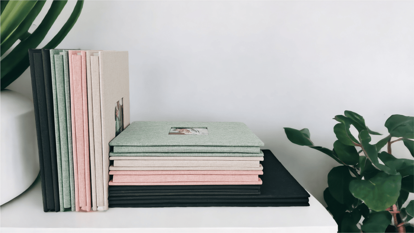 A4 Scrapbook Album Black image 5