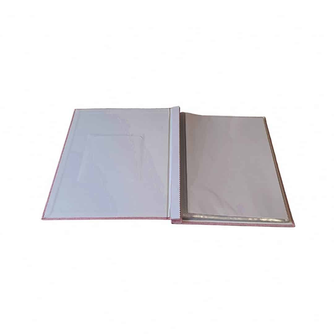 A4 Scrapbook Album Pink image 3