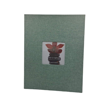 A4 Scrapbook Album Blue image 1