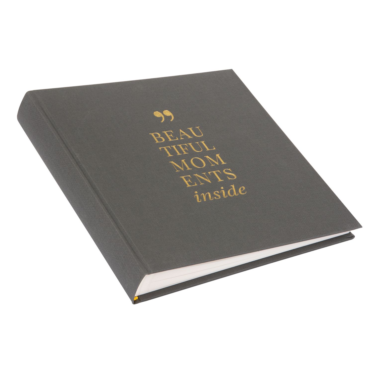 Goldbuch Linum Grey 25x25 Dry Mount Album image 2