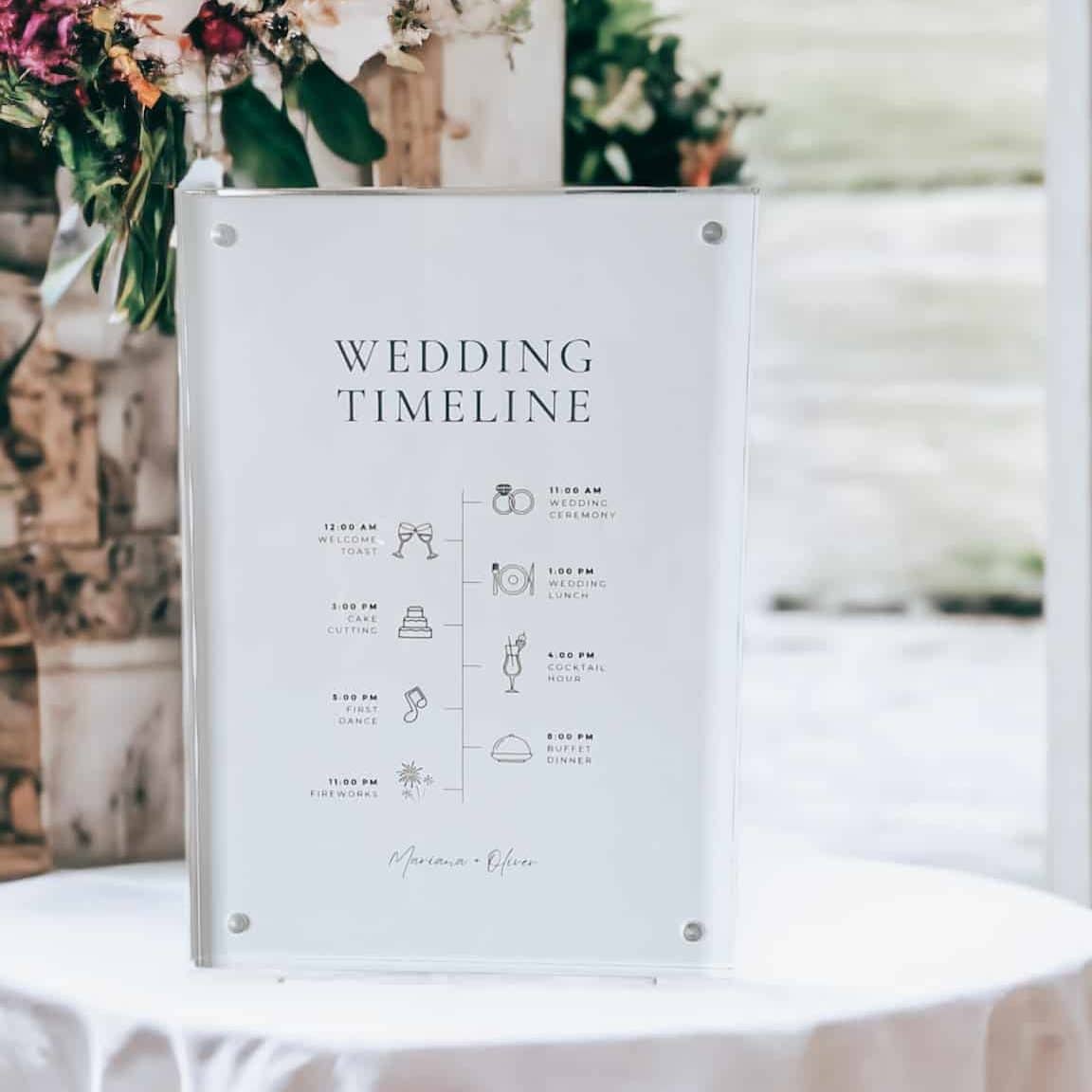 Acrylic Block Frame A4 Freestanding image 2