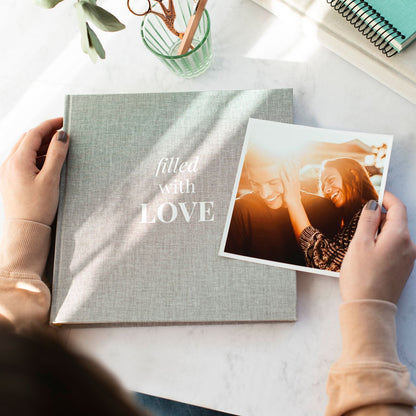 Goldbuch Linum LightGrey 25x25 Dry Mount image 5