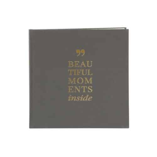 Goldbuch Linum Grey 25x25 Dry Mount Album image 1