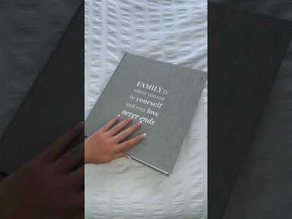 Goldbuch Linum Grey 30x31 Dry Mount Album