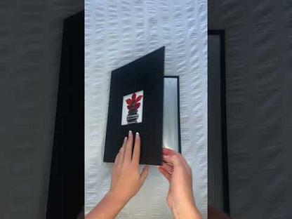 A4 Scrapbook Album Black