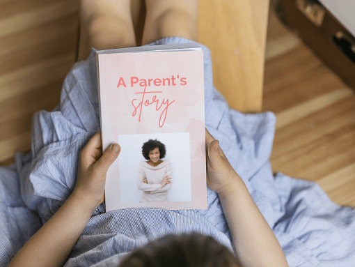 A Parents Story template Printed Example