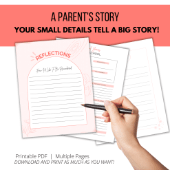 A Parents Story template Example