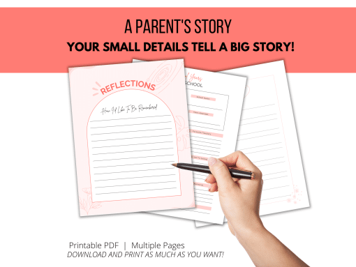 A Parents Story template Example